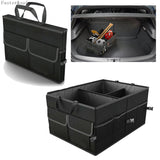 NNEDSZ Car Storage Collapse Trunk Back Bin Bag Caddy Organizer Ford Hyundai Automobiles Interior Accessories Stowing Tidying Trunk Box