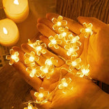 NNEDSZ Cherry Blossom LED Fairy Lights(19.68Ft/6M 40LED)