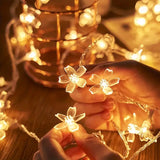 NNEDSZ Cherry Blossom LED Fairy Lights(19.68Ft/6M 40LED)