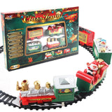 NNEDSZ Realistic Christmas Electric Train Set
