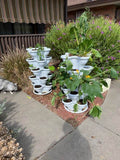 NNEDSZ Single 5 Tier Extra Large Verandah Planter - Stone White