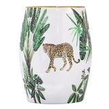 NNEDSZ LEOPARD CERAMIC STOOL