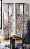 NNEDSZ EXOTIC MELODIES MIRROR BIRD DRESSING SCREEN/ROOM DIVIDER