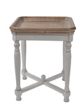 NNEDSZ SHABBY SQUARE SIDE TABLE