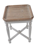 NNEDSZ SHABBY SQUARE SIDE TABLE