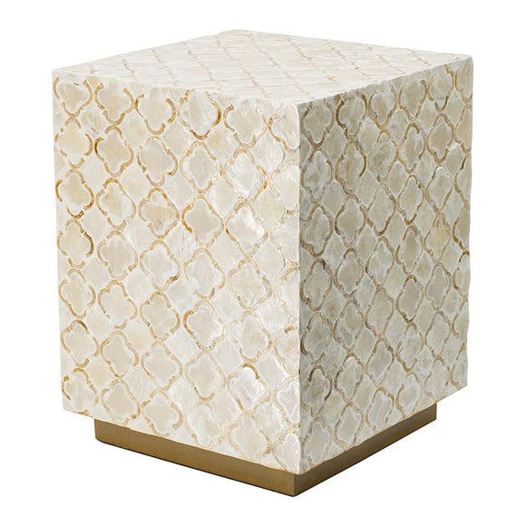 NNEDSZ HAYMEN SQUARE SHELL STOOL/TABLE
