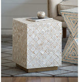 NNEDSZ HAYMEN SQUARE SHELL STOOL/TABLE