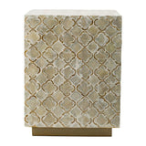 NNEDSZ HAYMEN SQUARE SHELL STOOL/TABLE