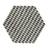 NNEDSZ MONOCHROME SHELL STOOL/SIDE TABLE