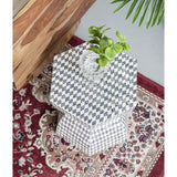 NNEDSZ MONOCHROME SHELL STOOL/SIDE TABLE