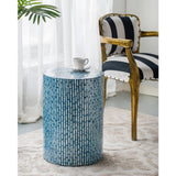 NNEDSZ SHELL STOOL/SIDE TABLE