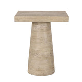 NNEDSZ LOGAN CEMENT SQUARE SIDE TABLE