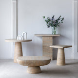 NNEDSZ LOGAN CEMENT SQUARE SIDE TABLE