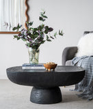 NNEDSZ BLACK IS BACK CEMENT COFFEE TABLE