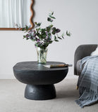 NNEDSZ BLACK IS BACK CEMENT COFFEE TABLE