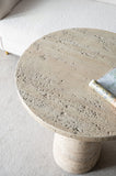 NNEDSZ LOGAN CEMENT ROUND SIDE TABLE