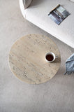 NNEDSZ LOGAN CEMENT ROUND SIDE TABLE