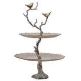 NNEDSZ BIRD AND TREE CAKE STAND