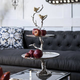 NNEDSZ BIRD AND TREE CAKE STAND