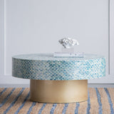 NNEDSZ GOA SHELL COFFEE TABLE