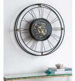 NNEDSZ TRAVELER WALL CLOCK WITH MOVING 3D MECHANISM