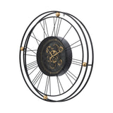 NNEDSZ TRAVELER WALL CLOCK WITH MOVING 3D MECHANISM