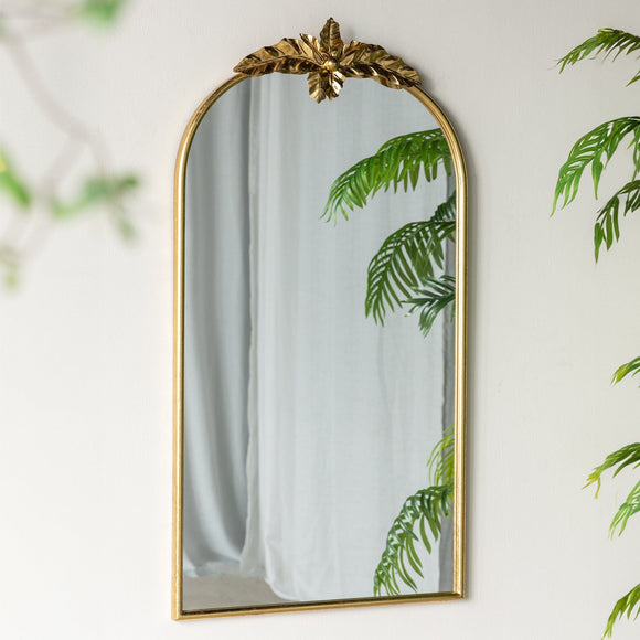 NNEDSZ MARION TALL GOLD WALL MIRROR