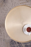 NNEDSZ JESICCA MARBLE AND ALUMINUIM HAND MADE SIDE TABLE
