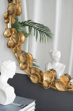 NNEDSZ GOLD LEAF DESIGNER WALL MIRROR
