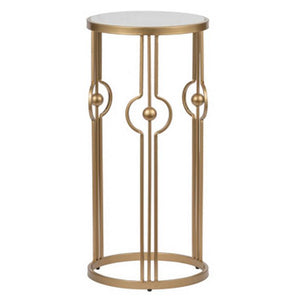NNEDSZ MARBLE ART DECO SIDE TABLE