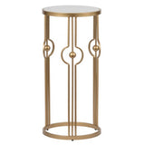 NNEDSZ MARBLE ART DECO SIDE TABLE