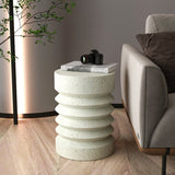 NNEDSZ LOLA CEMENT SIDE TABLE