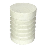 NNEDSZ LOLA CEMENT SIDE TABLE