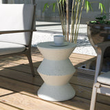 NNEDSZ MOSS CEMENT SIDE TABLE