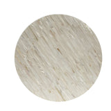 NNEDSZ ALPINE MOTHER OF PEARL HAND MADE STOOL/SIDE TABLE