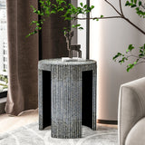 NNEDSZ MONO MOTHER OF PEARL HAND MADE SIDE TABLE