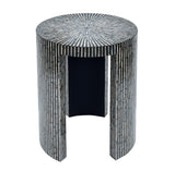 NNEDSZ MONO MOTHER OF PEARL HAND MADE SIDE TABLE
