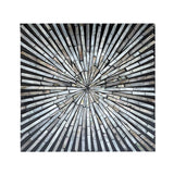 NNEDSZ PYRAMID MOTHER OF PEARL HAND MADE SIDE TABLE