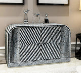 NNEDSZ MOTHER OF PEARL MONACO HAND MADE SIDEBOARD