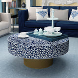 NNEDSZ BLUESY MOTHER OF PEARL HAND MADE COFFEE TABLE