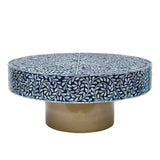 NNEDSZ BLUESY MOTHER OF PEARL HAND MADE COFFEE TABLE