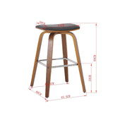 NNEDSZ COOPER BAR STOOL BLACK