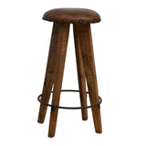 NNEDSZ LEATHER MUSHROOM STOOL