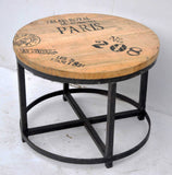 NNEDSZ NO 208 HARDWOOD ROUND COFFEE TABLE