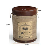 NNEDSZ CYLINDRICAL CHATEAU OTTOMAN