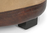 NNEDSZ VINTAGE ROUND OTTOMAN