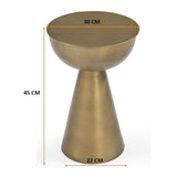NNEDSZ GEORGIA METAL SIDE TABLE