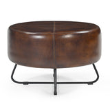 NNEDSZ BOLERO LEATHER COFFEE TABLE/OTTOMAN