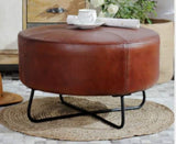 NNEDSZ BOLERO LEATHER COFFEE TABLE/OTTOMAN