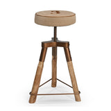 NNEDSZ INDUSTRIAL NUMBER 3 WIND UP BAR STOOL